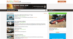 Desktop Screenshot of buyselltrade.ca